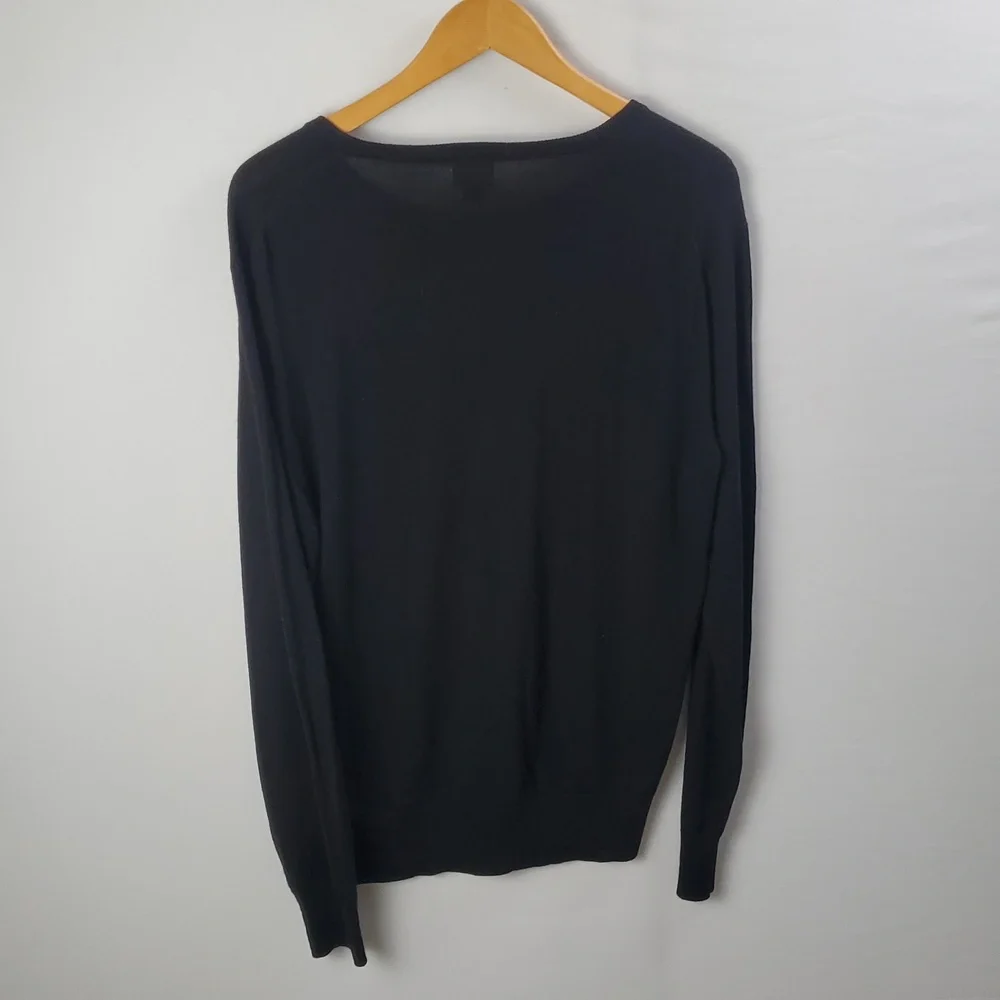 J. Crew Merino Wool Blend Crew Neck Longsleeve Sweater Mens L Preppy Academia